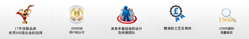 10年金牌品质 世界500强企业首选